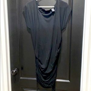 Black cotton dress